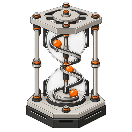 Mechanical withdrawal scheduling device